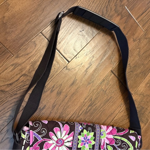 Vera Bradley Messenger Bag in Purple Punch - Picture 8 of 9